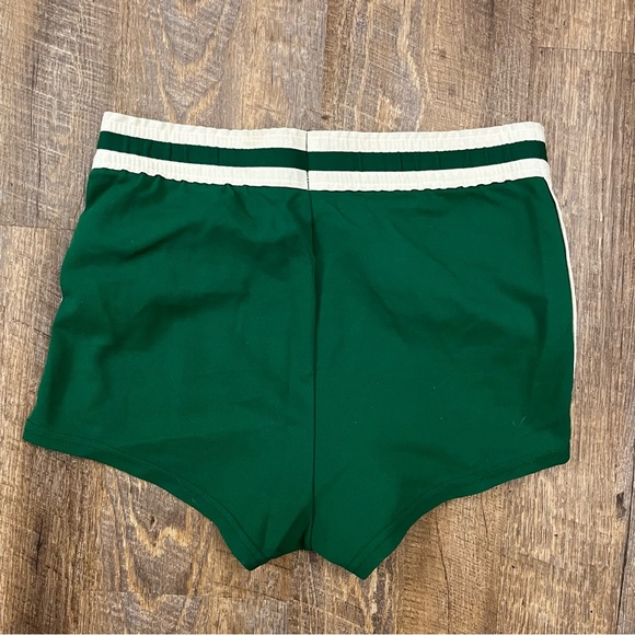 Boston Celtics Vintage MacGregor Sand-Knit Green NBA Basketball Shorts - Picture 4 of 8